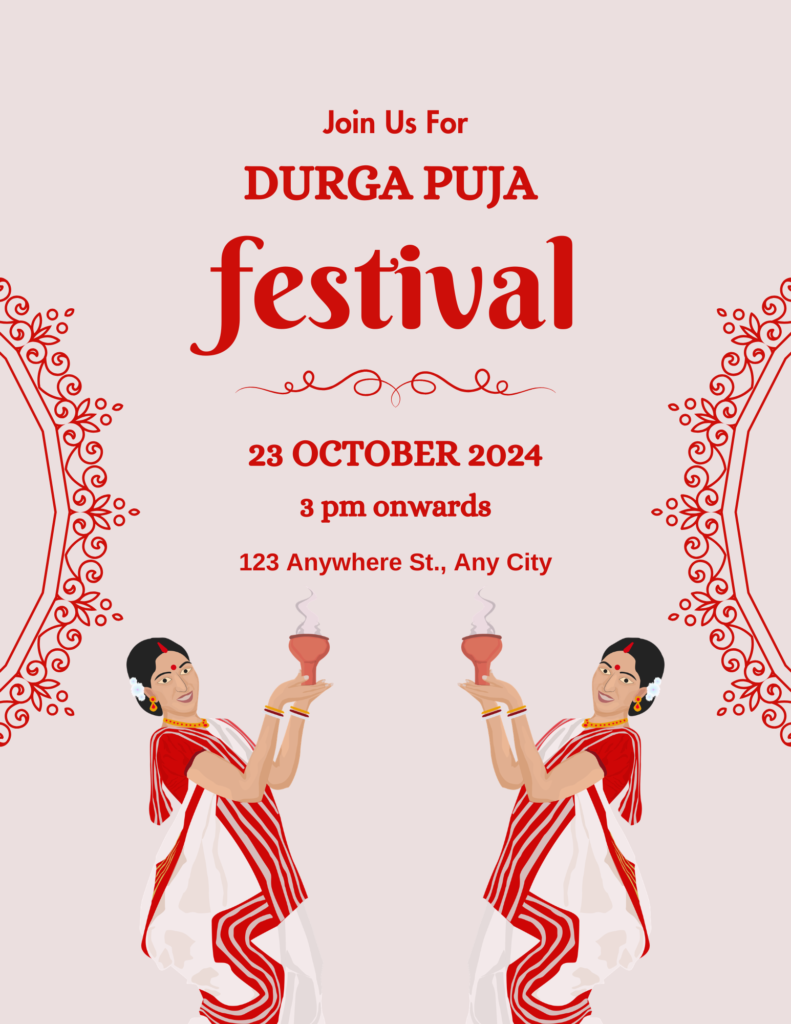 Festive Invitation Card